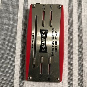 Vintage CHAMPION SPARK PLUG GAP TOOL